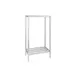 Channel ED2042-2 NSF All-Welded 2 Shelf Aluminum Dunnage Shelving - 42" x 20" x 64" 1 image