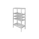 Channel ED2060-4 NSF All-Welded 4 Shelf Aluminum Dunnage Shelving - 60" x 20" x 64" 1 image