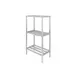 Channel ED2460-3 NSF All-Welded 3 Shelf Aluminum Dunnage Shelving - 60" x 24" x 64" 1 image