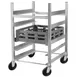 Channel GRR-63 Aluminum Silver Dish Dolly, 5-Rack 20x20, 24x22x36, NSF Certified 1 image