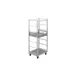 Channel PCR7M 78"H 7 Box End Load Aluminum Produce Crisping Rack 1 image