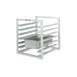 Channel RIUTR-4 4 Pan Reach-In Refrigerator Aluminum Bun Pan / Steam Table Pan Rack 1 image