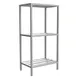 Choice Equipment SU10-5418-3-C NSF 3 Shelf Aluminum Channel Shelving Unit - 54" x 18" x 60" 1 image