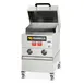 Cookshack CB024 26" Wood Burning Charbroiler w/ Cast Iron Grid, 24"W X 20"D, 40 lbs Hopper 1 image