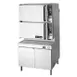 Cleveland 36CGM16300 16 Pan Gas Floor Convection Steamer, (2) Stacked, Cabinet Base, 300.000 BTU 1 image