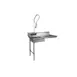 CMA Dishmachines SL-U Soiled Dishtable for Undercounter Dishwasher, Sink On Left 1 image