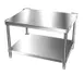 Comstock-Castle 24PS-SS Equipment Stand, 24" Wide X 26-1/2" Deep X 34" High 1 image