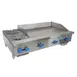 Comstock-Castle 3248-36 48" Countertop Gas Griddle/Hotplate Combo, Manual Controls, 123.000 BTU 1 image