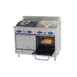 Comstock-Castle F3218-18-2.5RB 48" Gas Restaurant Range w/ (1) 18" Griddle, (1) 30" Charbroiler, (2) Space Saver Ovens, 166.000 BTU  1 image