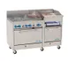 Comstock-Castle F3226-24B 60" Gas Restaurant Range w/ (6) Open Burners, (1) 24" Raised Griddle, (2) Standard Ovens, 270.000 BTU  1 image