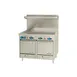 Comstock-Castle F3226-48 60" Gas Restaurant Range w/ (2) Open Burners, (1) 48" Griddle, (2) Standard Ovens, 210.000 BTU  1 image