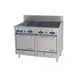 Comstock-Castle F3226-4RB 60" Gas Restaurant Range w/ (2) Open Burners, 48" Charbroiler, (2) Standard Ovens, 234.000 BTU 1 image