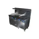 Comstock-Castle F33032-24 60" Gas Restaurant Range w/ (6) Open Burners, (1) 24" Griddle, (1) Standard Oven, (1) Cabinet Base, 240.000 BTU 1 image