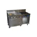 Comstock-Castle F33033-30-1.5RB 72" Gas Restaurant Range w/ (4) Open Burners, (1) 30" Griddle, (1) 18" Charbroiler, (1) Standard Oven, (1) Cabinet Base, 250.000 BTU 1 image