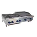 Comstock-Castle FHP48-2RB 48" Countertop Gas Radiant Charbroiler / Hotplate Combo, 174.000 BTU 1 image