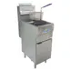 Comstock-Castle GF90-P 15" Full Pot Floor Model LP Gas Fryer w/ 40-lb Capacity, Thermostat 1 image