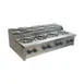 Comstock-Castle SUFHP72 72" Countertop Step-Up Gas Hotplate with (12) Burners, Manual Controls, 288.000 BTU 1 image
