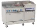 Comstock-Castle F33018-2RB 60" Gas Restaurant Range w/ (6) Open Burners, (1) 24" Charbroiler, (1) Standard Wide Oven, (1) Space Saver Oven, 276.000 BTU  1 image