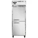 Continental Refrigerator 1FENSAPTHD 28" 4-Solid Half Doors Pass-Thru Freezer, Top Mounted, Stainless Steel, 22 cu. ft. 1 image