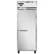 Continental Refrigerator 1FEN 28" 1-Solid Door Reach-In Freezer, Top Mounted, 21 cu. ft., Stainless Steel Front 1 image
