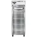 Continental Refrigerator 1FENGD 28" 1-Glass Door Reach-In Freezer, Top Mounted, 21 cu. ft., Stainless Steel Front, Aluminum Interior & Exterior 1 image