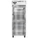Continental Refrigerator 1FENSAGDHD 28" 2-Glass Door Reach-In Freezer, Top Mounted, 21 cu. ft., Stainless Steel 1 image