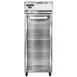 Continental Refrigerator 1FESNSSGD 28" One Section Reach-In Freezer w/ Glass Door, All Stainless Steel, 18 cu. ft. 1 image