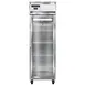 Continental Refrigerator 1FNGD 26" 1-Section Reach-In Freezer, Glass Door, Top Mounted, 20 cu. ft., Stainless Steel Front 1 image