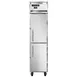 Continental Refrigerator 1FSENSAHD 17-3/4" 1-Section Reach-In Freezer, 2 Half Solid Doors, Stainless Steel Exterior, Top Mounted, 15 cu. ft. 1 image
