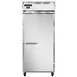 Continental Refrigerator 1FXNPT 36" 1-Section Pass-Thru Freezer, 2-Solid Doors, Top Mounted, 30 cu. ft., Stainless Steel Front 1 image