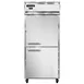 Continental Refrigerator 1FXNHD 36" 1-Section Reach-In Freezer, 2 Half Solid Doors, Top Mounted, 30 cu. ft. 1 image
