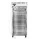 Continental Refrigerator 1FXNSSGD 36-1/4" 1-Section Reach-In Freezer, Glass Door, Top Mounted, 30 cu. ft., Stainless Steel 1 image