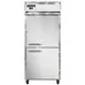 Continental Refrigerator 1FXSNSAHD 36" One Section Reach-In Freezer w/ 2 Half Solid Doors, Stainless Steel Exterior, 26 cu. ft. 1 image