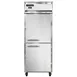Continental 1RENHD 28" 28.5" 1-Section Reach-In Refrigerator w/ 2 Half Solid Doors, Stainless Steel Front Aluminum Exterior, 21 cu. ft. 1 image
