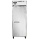 Continental Refrigerator 1RENSAPT 29" 1-Section Pass-Thru Refrigerator w/ 2 Solid Doors, Stainless Steel Exterior, 22 cu. ft. 1 image