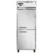 Continental 1RENSSHD 28.5" 1-Section Reach-In Refrigerator w/ 2 Half Solid Doors, All Stainless Steel, 21 cu. ft. 1 image