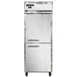 Continental 1RESNHD 28.5" 1-Section Reach-In Refrigerator w/ 2 Solid Half Doors, Stainless Steel Front Aluminum Exterior, 18 cu. ft. 1 image