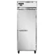 Continental Refrigerator 1RESNSS 28.5" 1-Section Reach-In Refrigerator w/ Solid Door, All Stainless Steel, 18 cu. ft. 1 image