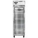 Continental 1RNSAGD 26" 1-Section Reach-In Refrigerator w/ Glass Door, Stainless Steel Exterior, 20 cu. ft. 1 image