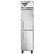 Continental 1RSENHD 18" 1-Section Reach-In Refrigerator w/ 2 Solid Half Doors, Stainless Steel Front Aluminum Exterior, 15 cu. ft. 1 image