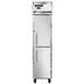 Continental 1RSESNHD 18" 1-Section Reach-In Refrigerator w/ 2 Solid Half Doors, Stainless Steel Front Aluminum Exterior, 12 cu. ft. 1 image