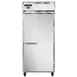 Continental Refrigerator 1RXNPT 36" 1-Section Pass-Thru Refrigerator w/ 2 Solid Doors, Stainless Steel Front Aluminum Ends, 30 cu. ft. 1 image