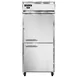 Continental Refrigerator 1RXNSAPTHD 36" 1-Section Pass-Thru Refrigerator w/ 4 Solid Half Doors, Stainless Steel Exterior, 30 cu. ft. 1 image