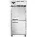 Continental 1RXSNSAHD 36" 1-Section Reach-In Refrigerator w/ 2 Solid Doors, Stainless Steel Exterior, 26 cu. ft. 1 image