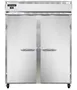 Continental Refrigerator 2RENSS 57" 2-Section Reach-In Refrigerator w/ 2 Solid Doors, All Stainless Steel, 50 cu.ft. 1 image