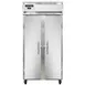 Continental Refrigerator 2RSESN 36" 2-Section Reach-In Refrigerator w/ 2 Solid Doors, Stainless Steel Front Aluminum Exterior, 24 cu.ft. 1 image