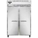 Continental Refrigerator 2RSN 52" 2-Section Reach-In Refrigerator w/ 2 Solid Doors, Stainless Steel Front Aluminum Exterior, 32 cu.ft. 1 image