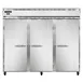 Continental Refrigerator 3REN 86" 3-Section Reach-In Refrigerator w/ 3 Solid Doors, Stainless Steel Front Aluminum Exterior, 73 cu.ft. 1 image