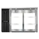 Continental Refrigerator BB50NGDPT Pass-Thru Back Bar Cooler w/ 16 Cu Ft, 4 Glass Doors, 59" 1 image