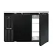 Continental Refrigerator BB50SNPT Pass-Thru Back Bar Cooler w/ 13 Cu Ft, 4 Solid Doors, 50" W 1 image